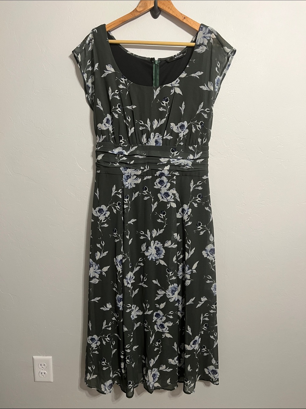Floral Georgette Empire Dress